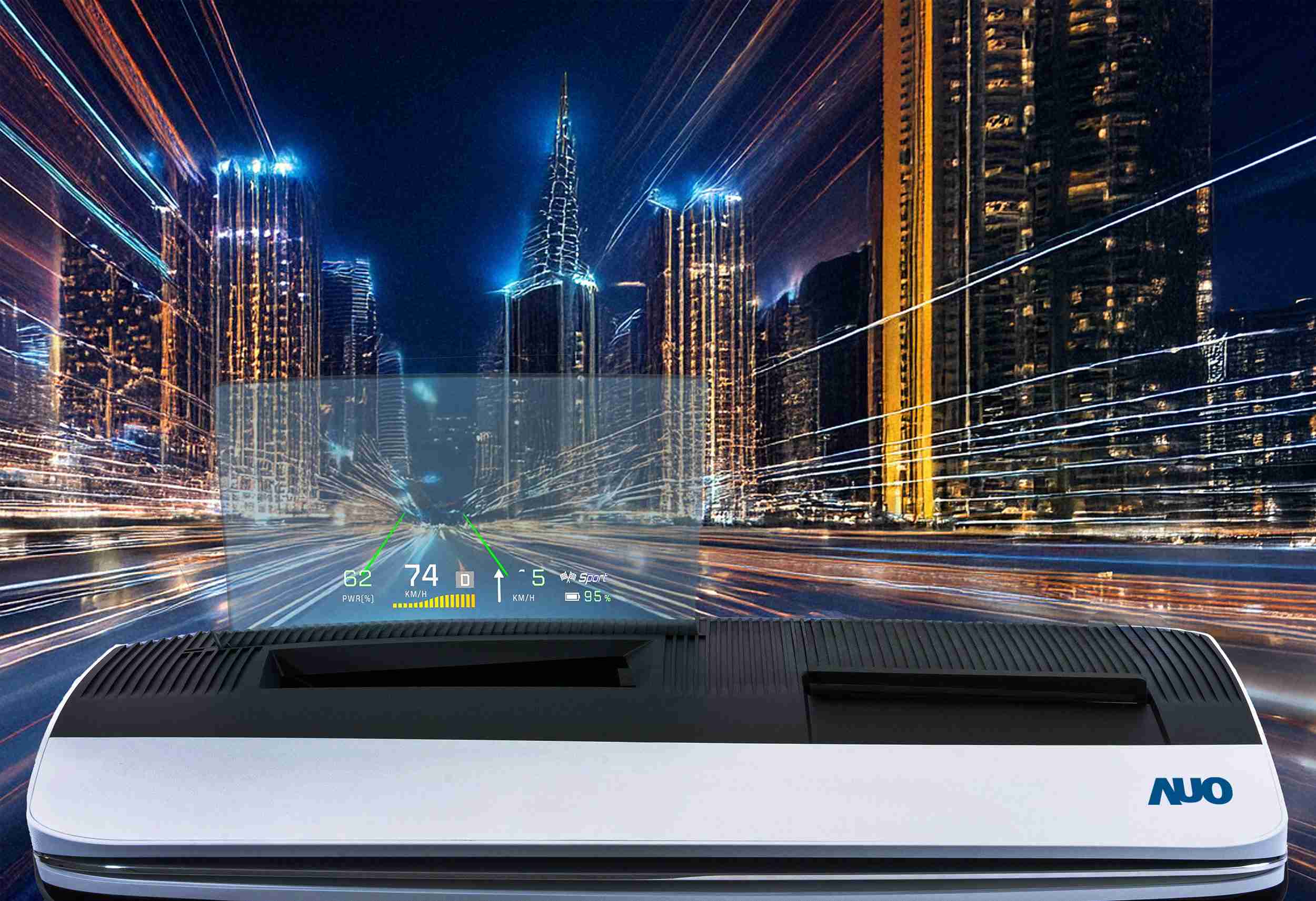 巨星国际推出13吋Micro LED抬头显示器，，，提供高入眼亮度、、、高色彩饱和度的显示质量，，，，在阳光下或黑暗中都清晰可见，，并利用Micro LED模块体积小的优势，，，，解决车用空间有限的痛点