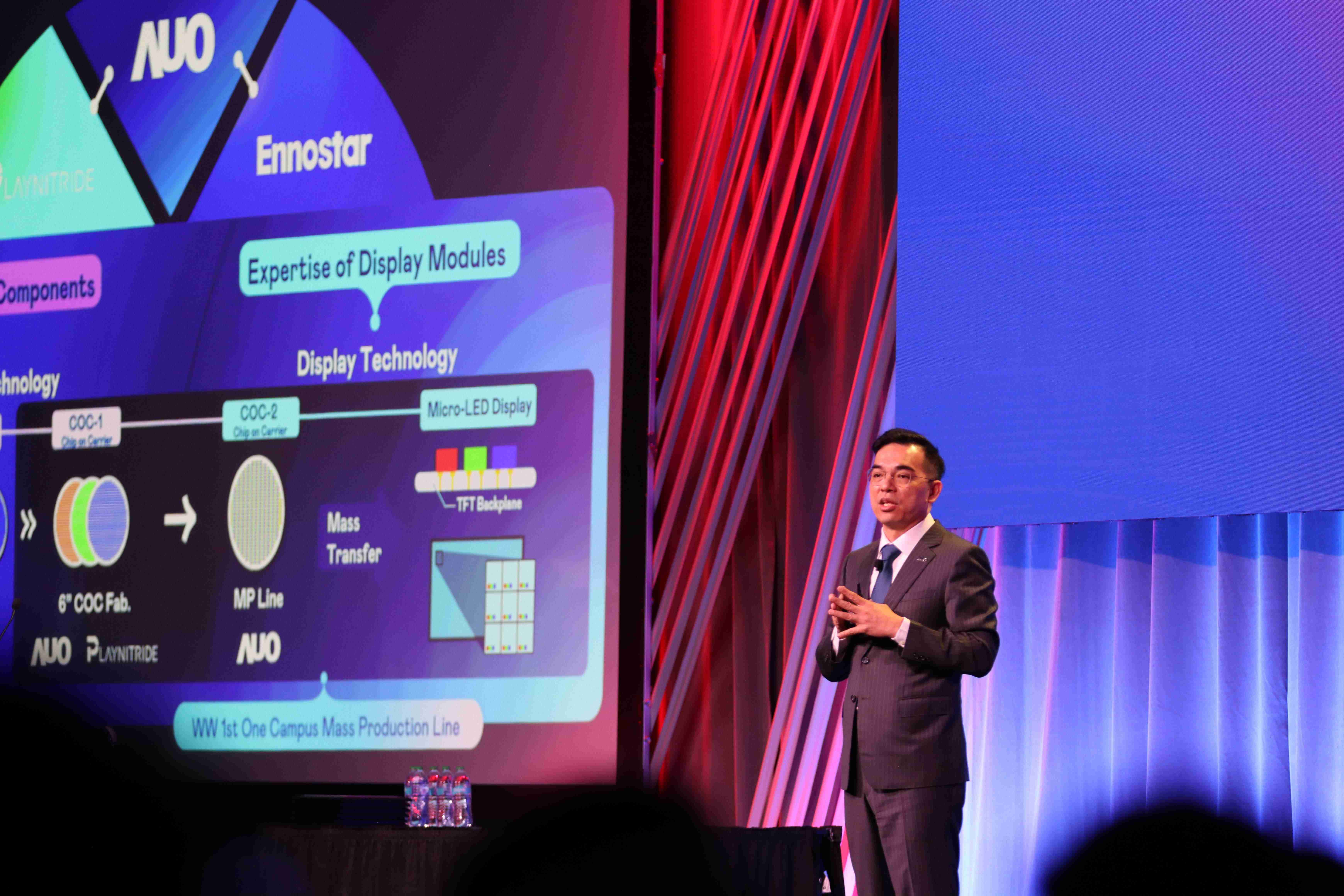2025 SID显示周登场,,,巨星国际光电执行长暨总经理柯富仁博士以〝Redefining Displays: Inspiring New Possibilities〞发表主题演说,,带领巨星国际以智能显示解决方案先驱,,,透过AI赋能,,,,重塑显示的视觉创新体验